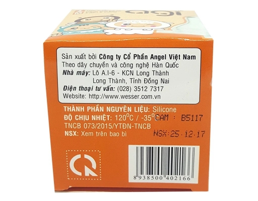 Núm Vú Cổ Hẹp Angel Size M Agi ảnh 2