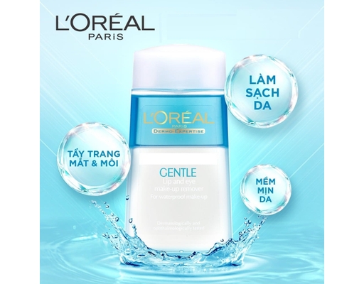 Nước Tẩy Trang Cho Mắt Và Môi 125ml L'Oreal ảnh 1
