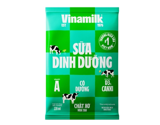 Sữa Dinh Dưỡng Vinamilk Có Đường Bịch 220ml Vinamilk ảnh 0