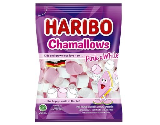 Kẹo Xốp Chamallows Pink & White 150g Haribo ảnh 0