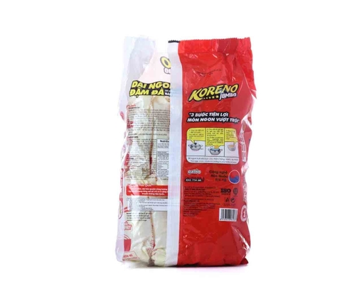 Lốc 10 Mỳ Jumbo Vị Bò Cay 100g Koreno ảnh 2
