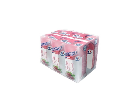 Lốc 6 Hộp Sữa Tươi Tiệt Trùng Promess Hương Dâu 200ml Promess ảnh 2