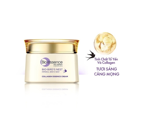 Kem Dưỡng Sáng Da & Căng Mọng Chiết Xuất Collagen - Tổ Yến 50g Bio-essence ảnh 1