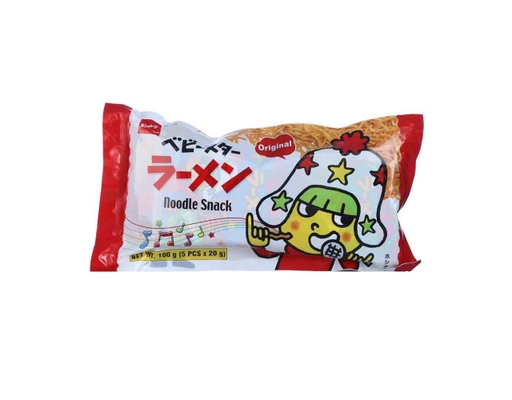 Mì Snack Nguyên Vị Baby Star 5 x 20g Oyatsu ảnh 1