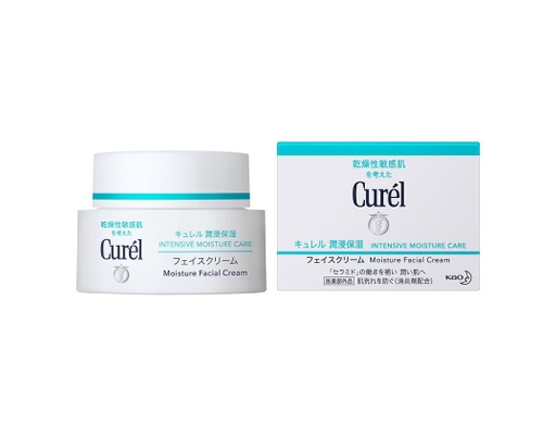 Kem Dưỡng Da Mặt Cấp Ẩm Chuyên Sâu Intensive Moisture Cream 40g Curél ảnh 1