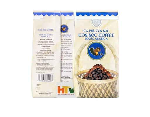 Cà Phê Hạt 100% Arabica 200g Con Sóc ảnh 2