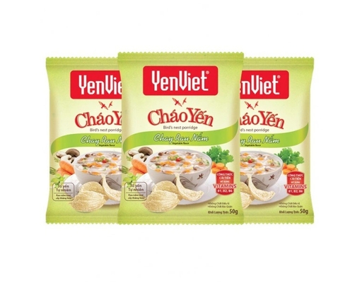 Cháo Yến Chay Rau Nấm 50g Yến Việt ảnh 1
