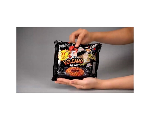 Mì Xào Koreno Volcano Paldo Vị Gà Phô Mai Gói 118G Koreno ảnh 1