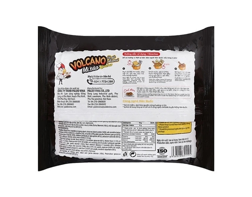Mì Xào Koreno Volcano Paldo Vị Gà Phô Mai Gói 118G Koreno ảnh 2