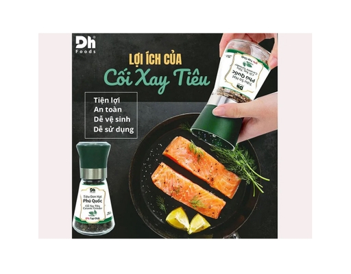 Cối Xay Tiêu Sọ Hạt Phú Quốc 45g DH Foods ảnh 2