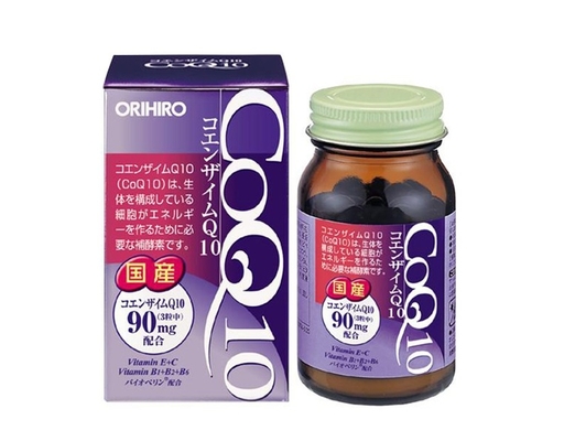 Thực Phẩm Bảo Vệ Sức Khỏe Chống Lão Hóa Coenzyme Q10 90 Viên Orihiro ảnh 0