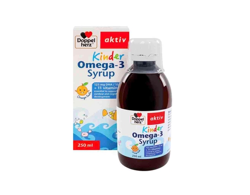 Siro Bổ Sung Omega 3 Cho Bé 250ml Doppelherz ảnh 2