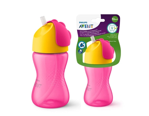 Bình Tập Uống Có Ống Hút Cho Trẻ Từ 12 Tháng Tuổi Philips Avent ảnh 1