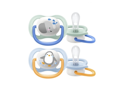 Ty Ngậm Ban Đêm Cho Bé Từ 0-6 Tháng Tuổi SCF080/05 Vỉ Đôi Philips Avent ảnh 0
