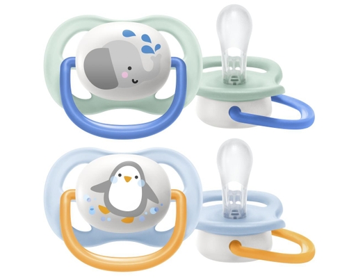 Ty Ngậm Ban Đêm Cho Bé Từ 0-6 Tháng Tuổi SCF080/05 Vỉ Đôi Philips Avent ảnh 4