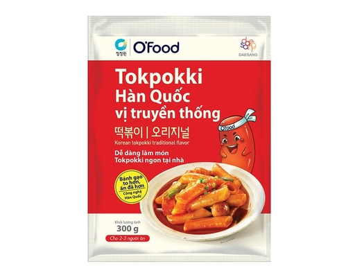 Tokpokki Vị Truyền Thống 300g O'Food ảnh 0