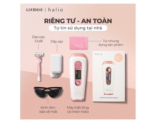 Máy Triệt Lông IPL Hair Removal Device Halio ảnh 4