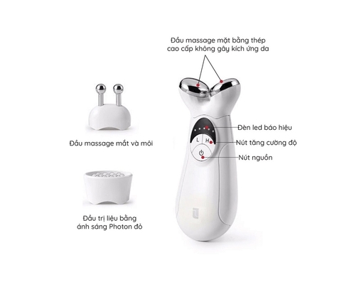 Máy Nâng Cơ Và Cải Thiện Sắc Tố Da EP400 Lifetrons ảnh 4
