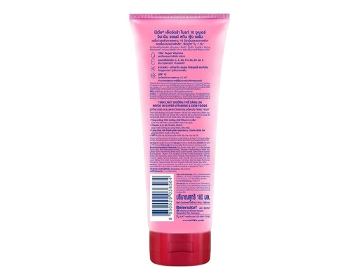 Tinh Chất Dưỡng Thể Sáng Da Extra Bright 10 Super Vitamins & Skin Foods Serum 180ml Nivea ảnh 1