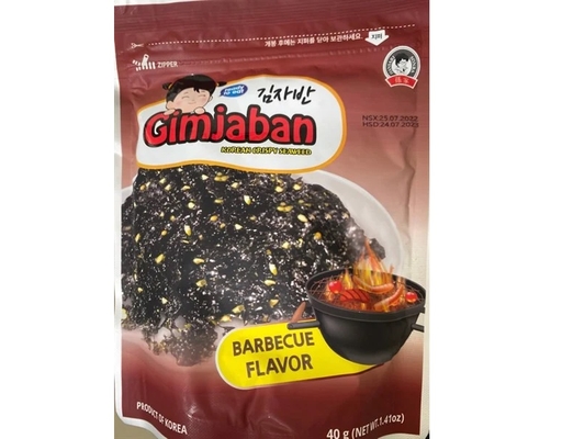 Tảo Biển Vị BBQ Gimjaban BBQ Flavor 40g Godbawee ảnh 1