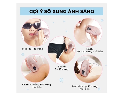 Máy Triệt Lông Lạnh IPL Cooling Hair Removal Device Halio ảnh 5