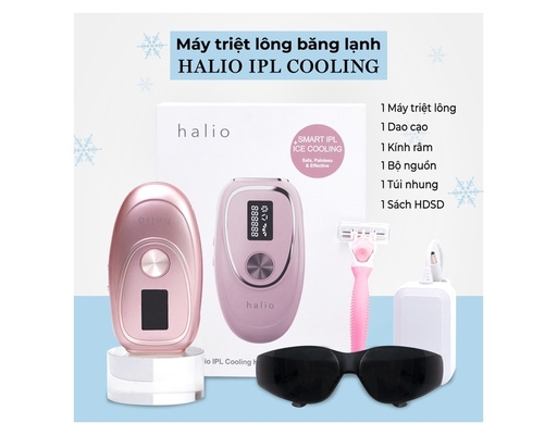 Máy Triệt Lông Lạnh IPL Cooling Hair Removal Device Halio ảnh 6