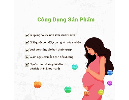 Ngũ Cốc Mẹ Bầu 500g Anpaso ảnh 2