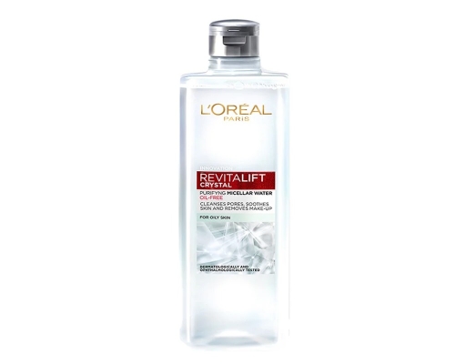 Nước Tẩy Trang Cho Da Dầu Revitalift Crystal Purifying Micellar Water 400ml L'Oreal ảnh 0