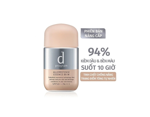 BB Chống Nắng Trang Điểm Tông Tự Nhiên Allerdefense Essence BB N Medium SPF50 Pa+++ 30ml D Program ảnh 2
