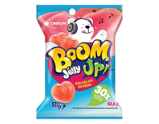 Kẹo Dẻo Boom Vị Đào 52.5g Orion ảnh 0