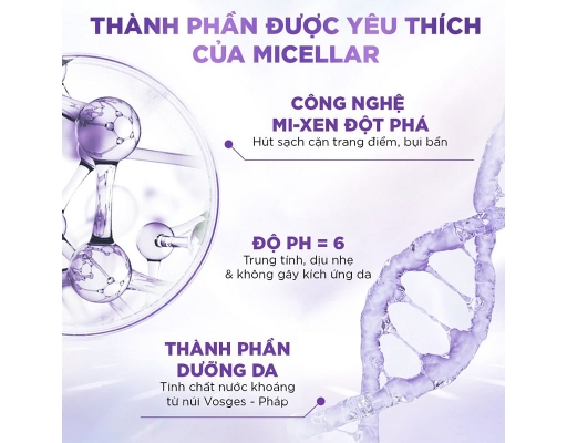 Nước Tẩy Trang Làm Sạch Và Cấp Ẩm Revitalift Hyaluronic Acid Micellar Water 400ml L'Oreal ảnh 3