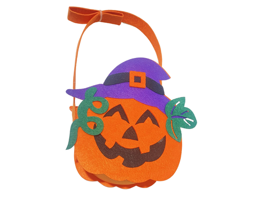 Giỏ Kẹo Halloween Hình Bí Ngô Phúc Phát ảnh 3