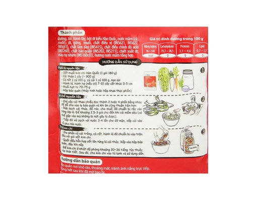 Sốt Muối Kim Chi 180g O'Food ảnh 2
