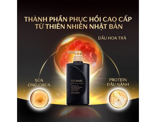 Dầu Xả Phục Hồi Hư Tổn Chuyên Sâu 490ml TSUBAKI ảnh 1