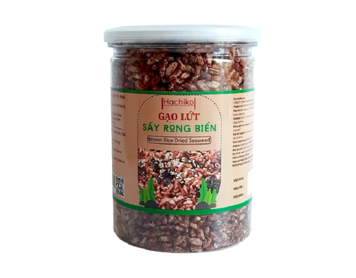 Gạo Lứt Sấy Rong Biển 150g Hachiko ảnh 0