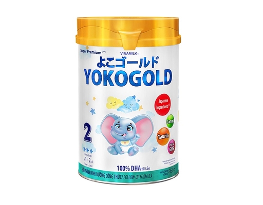Sữa Bột Vinamilk Yoko Gold Số 2 Cho Bé 1-2 Tuổi 850g