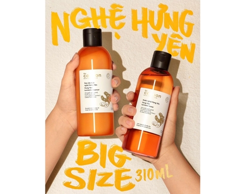 Sữa Rửa Mặt Nghệ Hưng Yên Turmeric Cleanser 310ml Cocoon ảnh 1