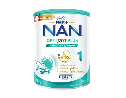 Sữa Bột Optipro Plus 5HMOS Số 1 Cho Bé 0-6 Tháng 800g Nestlé ảnh 0