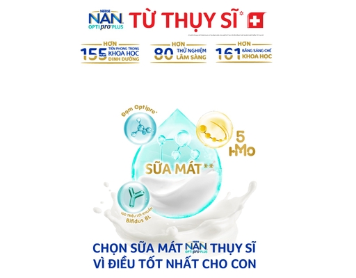 Sữa Bột Nan Optipro Plus 5HMOS Số 4 Cho Bé 2-6 Tuổi 1.5kg Nestlé ảnh 10