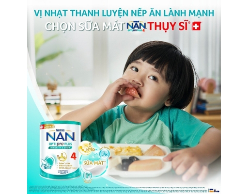 Sữa Bột Nan Optipro Plus 5HMOS Số 4 Cho Bé 2-6 Tuổi 1.5kg Nestlé ảnh 6
