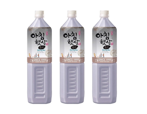 Nước Gạo Buổi Sáng Hương Vị Lứt Đen 1.5L Woongjin ảnh 2
