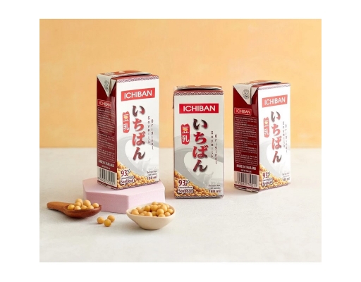 Lốc 4 Hộp Sữa Đậu Nành Nguyên Chất Ichiban 180ml Ichiban ảnh 2