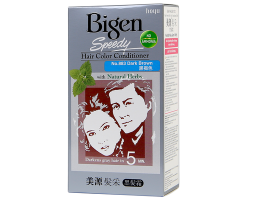 Kem Nhuộm Tóc Speedy Màu Nâu Sẫm 883 80ml Bigen ảnh 1