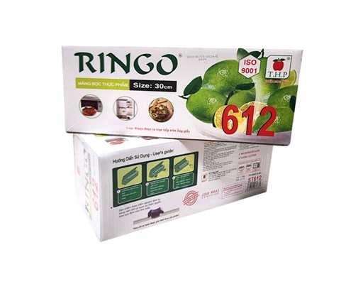 Màng Bọc Thực Phẩm Ringo PVC ST612 30cm x 500m