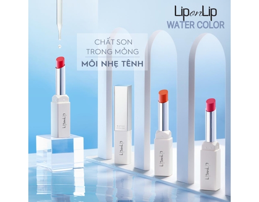 Son Trang Điểm Water Color Màu Hồng Mận 2.2g LipIce ảnh 4