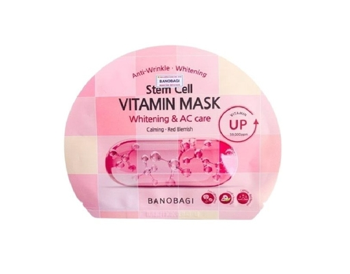 Mặt Nạ Dưỡng Sáng Và Chăm Sóc Da Mụn Stem Cell Vit Mask White & AC Care 30g Banobagi ảnh 0