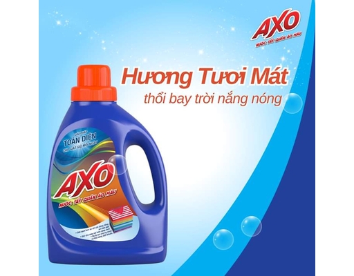 Nước Tẩy Quần Áo Hương Tươi Mát 800ml Axo ảnh 2