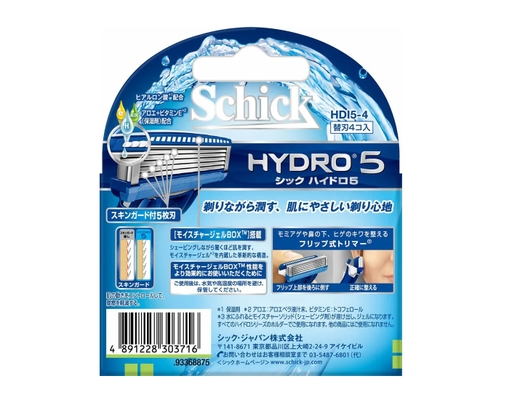 Lưỡi Dao Cạo 5 Lưỡi Dao Hydro 5 4 Cái Schick ảnh 3