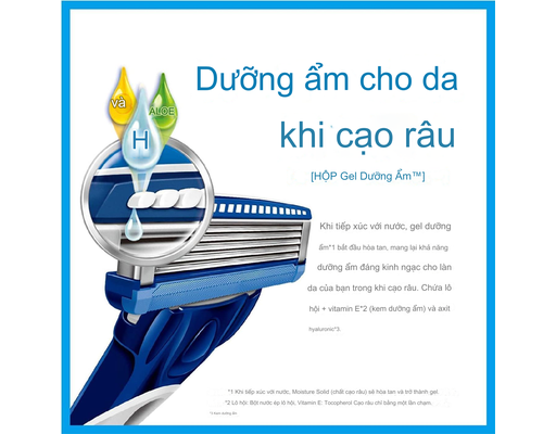 Lưỡi Dao Cạo 5 Lưỡi Dao Hydro 5 4 Cái Schick ảnh 7