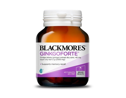 Thực Phẩm Bảo Vệ Sức Khỏe Viên Uống Bổ Não Ginkgoforte 40 Viên BLACKMORES ảnh 0